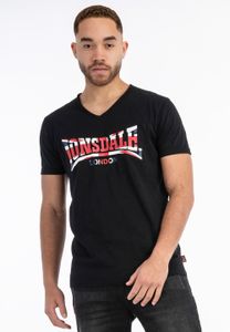 Herren T-Shirt normale Passform STANYDALE Black/Red/White XXL Lonsdale