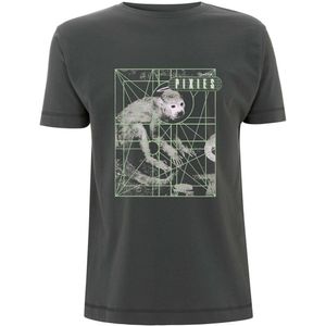 Pixies - T-Shirt für Herren/Damen Unisex RO7913 (XL) (Anthrazit)
