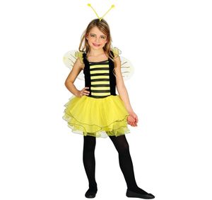 Biene - Kostüm für Mädchen Gr. 110 - 146, Größe:140/146