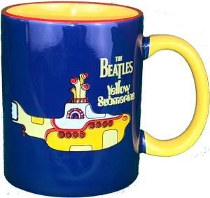 Beatles Tasse 'Yellow Submarine', Navy