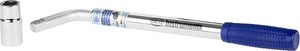 alca® Radmutterschlüssel Universal 17/19mm ausziehbar 35 - 53 cm mit rutschfestem Kunststoffgriff 1/2 Zoll Vierkant Aufnahme inklusive 19er Nuss