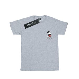 Disney - Dámske tričko "Mickey Mouse Kickin Retro Chest" BI36491 (3XL) (sivé)