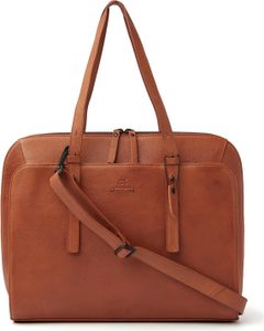 dR Amsterdam Business Laptoptasche Damen | Arbeitstasche Damen | Aktentaschen | Tampa - 933687 Camel