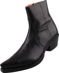 Sendra Herren Stiefeletten 7826 Schwarz