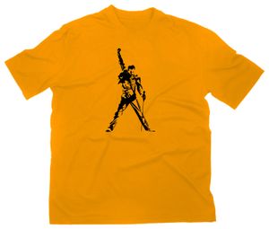 Styletex23 T-Shirt Freddie Fan, gelb, L