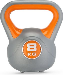 Gymtek® Kettlebell Dumbbell - 8kg závaží - kettlebell, houpací činka, závaží s míčem pro domácí posilovnu, fitness, pilates, silový trénink
