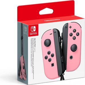 Nintendo Switch - Sada dvou Joy-Conů v pastelově růžové barvě