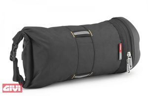 GiVi METRO-T Gepäckrolle schwarz mit Gurtbefestigung 4 Liter Volumen / Max. Zuladung 2 kg