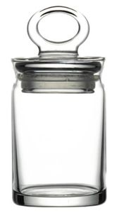 Vorratsdose Vorratsglas Bonboniere Aufbewahrung Keks Dose Glas Behälter 0,24 L
