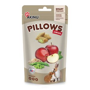 Akinu Pillows polštářky s jablkem pro hlodavce 40g