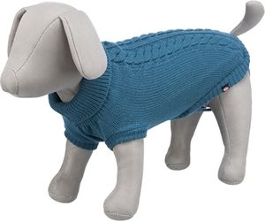 TRIXIE Kenton, Hund, Pullover, S, Blau, Synthetische Wolle, Monochromatisch