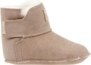 Vanuba - Kinder Hausschuhe Kiko Moderne Pantoffeln Natur Wolle K001 Beige-Weiß, Größe 20 EU