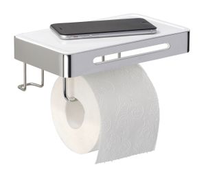 Toilettenpapierhalter mit Ablage Premium Plus