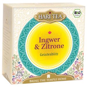 Hari Tea - Hari Tea Ingwer & Zitrone - Geistesblitz - 20g