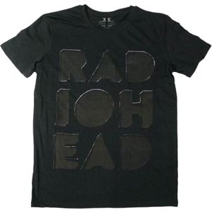 Radiohead - Tričko "Note Pad" pro muže/dámy Unisex RO4207 (L) (Black)