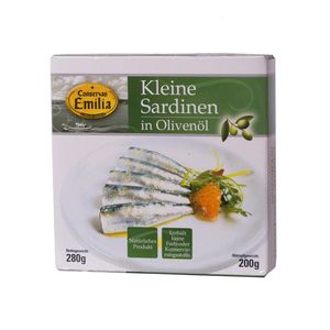 Emilia Sardinillas en Aceite kleine Sardinen in Olivenöl 200g