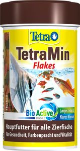Tetra Min 100 ml Hauptfutter für alle Zierfische in Flockenform Tetra Min 100 ml Hauptfutter für alle Zierfische in Flockenform