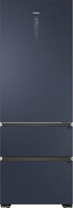 Haier HTW7720ENMB French Door WIFI -CONNECTED 3 Door Kühl-Gefrier-Kombination - Obsidian Black Inox
