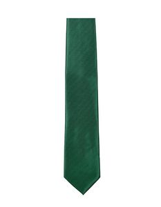 TYTO Unisex keprová kravata TT902 Zelená lahvově zelená 144 x 8,5 cm