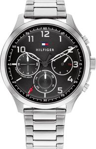 Tommy Hilfiger Asher Herren Multi Zifferblatt Uhr - Schwarz | 1791852 Tommy Hilfiger Asher Herren Multi Zifferblatt Uhr - Schwarz | 1791852