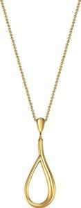 Esprit Damen Kette Collier Edelstahl Gold Chic ESNL13367B800