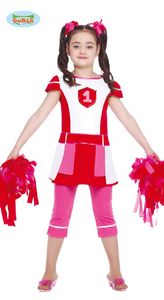 Cheerleader - Kostüm für Mädchen Gr. 110 - 146, Größe:128/134