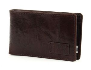 CAMP DAVID Bashful Peak Mini Wallet Quer Dark Brown