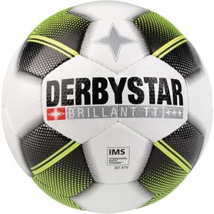 Derbystar Brillant TT Future Fußball weiß/schwarz/gelb 5