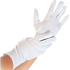 1 Paar Baumwollhandschuhe Größe L, waschbar Stoffhandschuhe Handschuh