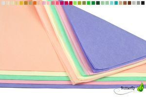 Seidenpapier 50x75cm, 10 Bogen, Farbauswahl:mix / pastell Mischung