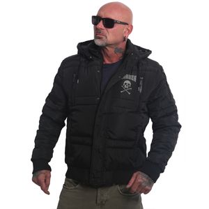 Yakuza Herren Jolly Force Winterjacke, Schwarz, 3XL