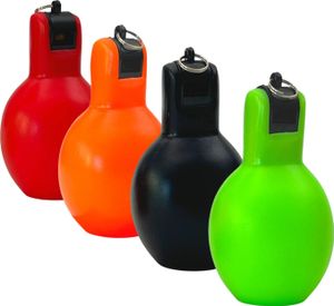 Best Sporting Handpfeife für Training und Sportunterricht 4er Set schwarz + rot + orange + grün