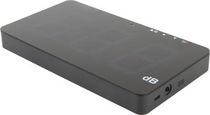 USB-betriebener 9,6" LCD Digitaler Dezibel-Messer, Geräuschpegeltester, Bereich 30-130dB, Wandmontierbares Schallpegelmessgerät