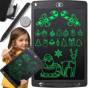 LCD písací tablet 8,5 palca s perom Čiastočne zmazateľná elektronická tabuľka na maľovanie Písanie poznámok Ultra tenké prenosné písanie Deti vyfarbovanie Retoo