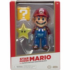 Super Mario - Mario Stern 10 cm Figur (Sammlerbox)