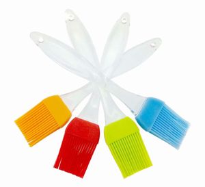 Silikon Backpinsel 4er-Set hitzebeständig und Spülmaschinenfest. 4 Zufällige Farben