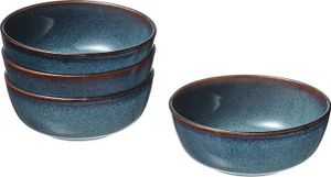 IKEA Gladelig Schüssel 14cm blau (4 Stück Pack) aus Steinzeug