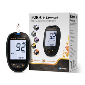 FORA 6 Connect Cholesterin Messgeräte (Multi-Parameter)