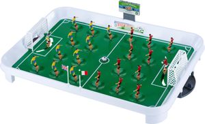 Outtec® stolný futbal na pružinách XXL, futbalová hra, futbalová hračka, futbalista, stolný futbal - 50 x 36 cm - pre deti a dospelých - hračka