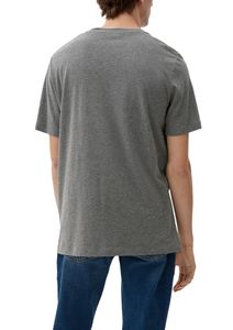 S. Oliver T-Shirt GREY/BLACK S