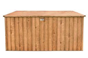 Duramax záhradný box kovový box na náradie, 190x90Imitácia dreva dub; 7449