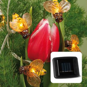 Solar Bienen Lichterkette, 20 LED, Lichterkette außen solar, 380 cm Lichtlänge Solar Bienen Lichterkette, 20 LED, Lichterkette außen solar, 380 cm Lichtlänge