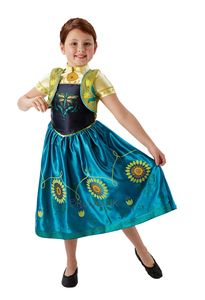 RUBIE'S Faschingskostüm Anna Fever Dress Frozen Child, Größe: M