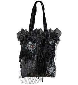 Halloween Handtasche - Damentasche für Hexen  - Handtasche Dame