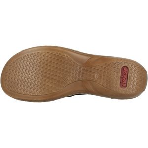 Rieker Damen Schuhe Sandalen Slingback Sandaletten 608D1, Größe:38 EU, Farbe:Blau