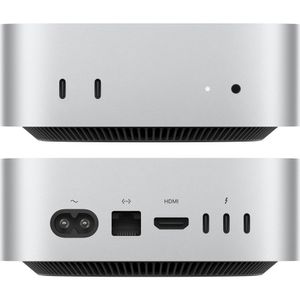 Apple Mac mini M4 10-core CPU 10-core GPU 16GB RAM 512GB SSD 10Gbit Ethernet – BTO MU9E3D/A