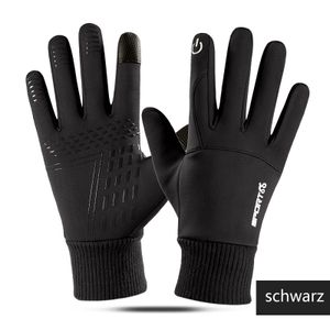 Pánské a dámské cyklistické rukavice, teplý vzduch, protiskluzové dotykové rukavice, sportovní rukavice,XL