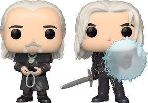 The Witcher POP! Television Vinyl Figuren 2er-Pack Geralt & Vesemir 9 cm