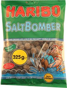 Haribo SaltBomber extra starkes Salzlakritz 325 g