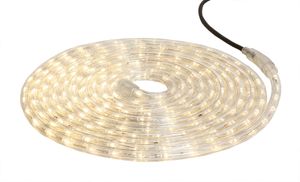 Best Season LED-Ropelight, Länge ca.6m Farbe warm white, 216 LED, Kabel: schwarz, 562-01